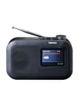 Lenco PDR-026BK - Portable DAB+/FM radio with Bluetooth® - Black - DAB/FM - Mono - Svart