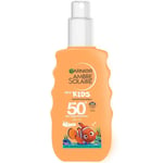 Garnier Ambre Solaire SPF 50 Kids Water Resistant Sun Cream Spray - HIGH PROTECT