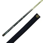 BCE Heritage 2 Piece Mark Selby Cue Matching Grain-145cm with 9.5mm Tip Queue de Billard/Snooker Unisex-Adult, Noir, 145cm