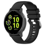 Garmin vivoactive 5 / Active 5 Klokkerem i silikon, 20mm - Sort