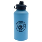 Manchester City FC Aluminium 500ml Flaska En Storlek Sky Blue Sky Blue One Size