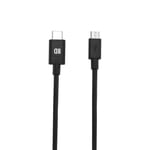 Câble USB-C mâle / micro USB mâle - USB 2.0 - 1.50 m - Noir