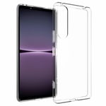 Till Sony Xperia 1 V Slimmat TPU skal Transparant Transparent