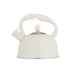 Typhoon Otto Stove Top Whistling Kettle 1.8L - Cream