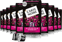 Carte Noire, Espresso Intense, 100 Aluminium Capsules Compatible with Nespresso