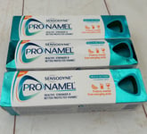 Sensodyne Pronamel Toothpaste Multi-action Cleansing Mint, 3 x 75ml