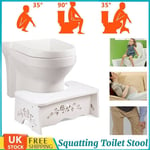 Toilet Squatty Step Stool Bathroom Potty Squat For Proper Toilet Posture MDF UK