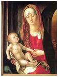 ArtPlaza Albrecht Durer - The Virgin and Child Before an Archway Panneau Décoratif, Bois, Multicolore, 60 x 1.8 x 80 cmAS93236
