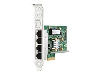 HPE 331T - Adaptateur réseau - PCIe 2.0 x4 profil bas - Gigabit Ethernet x 4 - pour ProLiant DL360 Gen10, DL388p Gen8