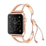 Armband Metall V Till Apple Watch 42mm -rose Gold