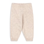 Konges Sløjd Mino knit pants – off white melange pointelle - 18m