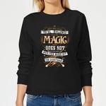 Harry Potter Whip Your Wands Out Women's Sweatshirt - Black - L