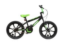 XN-5-18 BMX Bike Boys Kids Freestyle Stunt Pegs 18" MAG Wheel Green Child