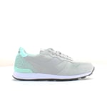 Diadora Camaro Fancy Womens Grey Trainers Leather (archived) - Size UK 4.5