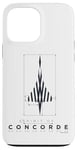 Coque pour iPhone 13 Pro Max Spirit Of Concorde Avion Dimensions Art