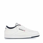 Reebok Mens Classics Club C 85 Trainers in White material_Leather - Size UK 7