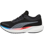 Puma Deviate Nitro 2 Mens Running Shoes Black Cushioned Carbon Sports Trainers