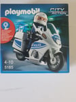 PLAYMOBIL CITY ACTION Motard de police réf 5185 dès 4 ans