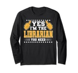 Retro Profession I'm The Librarian Long Sleeve T-Shirt