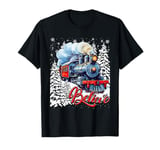 Christmas North Pole Polar Express All Abroad Xmas Santa T-Shirt