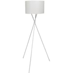 Maison Chic - Lampadaire avec support Lampe sur Pied Lampadaire salon haut Blanc 96907