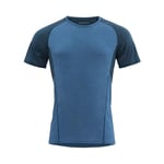 Devold  Running Merino 130 T-Shirt Man Herre, 258A BLUE, XL