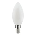 Oiva LED-pære E14 Mignon 6,5W/830 Filament Opal