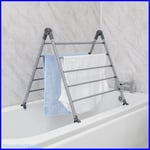 BLACK + DECKER Extendable Adjustable Over Bath Airer Indoor Clothes Drying *NEW*