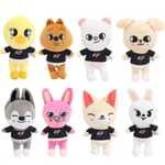 20 cm Skzoo Stray Kids plyschleksak Leeknow Hyunjin Docka Barn Vuxen - Perfekt Bear