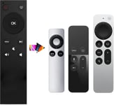 Télécommande Universelle Pour Toutes Les Télécommandes Apple Tv Télécommande De Rechange Compatible Avec Apple Tv 4K / Gen 1 2 3 4/ Hd A2169 A1842 A1625 A1427 A1469 A1378 A1218