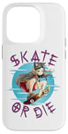 iPhone 14 Pro Skate or Die - Cool Anime Skateboarding Girl Case