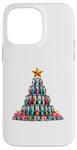 Coque pour iPhone 14 Pro Max Christmas Tree Coiffeur Tondeuse Coiffure Coiffeuse