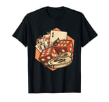 Poker Cards Money Card Game Player All In Gambling Lucky T-Shirt