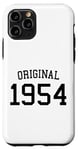 Coque pour iPhone 11 Pro Original 1954, 70 ans hommes femmes 70e anniversaire