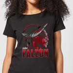 T-Shirt Femme Falcon Avengers - Noir - 3XL - Noir