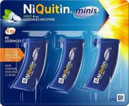 NiQuitin Minis MINT Lozenges Nicotine Stop Smoking Aid, 60x4mg (Pack of 3)