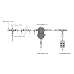 For NMEA 2000 Male Terminator 5 Core Terminating Kit IP67 For Lowrance Netwo BGS