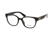 Miu Miu MU 02VV 1AB1O1, including lenses, SQUARE Glasses, FEMALE