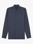 Lyle & Scott Plain Fannel Shirt, Gunmetal