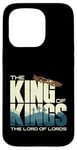 iPhone 15 Pro Jesus is the King of Kings Crucifixion Cross Crown Gospel Case