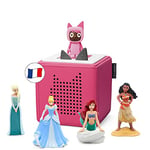 tonies Coffret Au Royaume des Princesses Rose avec 4 Figurines Histoire et 1 Figurine Créatif, boîte à Histoire et Musique pour Enfant 3 à 7 Ans, conteur d'histoire Robuste & Facile à Utiliser