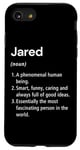 iPhone SE (2020) / 7 / 8 Jared Name Definition Funny Dictionary Case