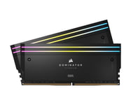 CORSAIR DDR5 6600MHz 64GB (2x32GB) DIMM Unbuffered OC PMIC XMP 3.0 DOMINATOR TITANIUM Black Heatspre