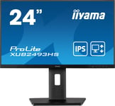 iiyama ROLITE XUB2493HS-B5 24" IPS Monitor, 3840 x 2160 4K UHD, 75Hz, 4ms