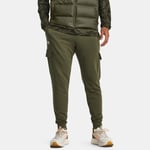 Pantalon de jogging cargo Under Armour Rival Fleece pour homme Marine OD Vert / Blanc XS