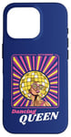 Coque pour iPhone 16 Pro Rétro 70s 80s Funky Disco Ball Afro Queen Diva Vintage