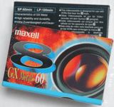 Cassette video 8 mm P5 - 60 min Lot de 2 métal pour camescope pal secam (Lp 120)