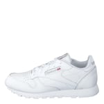 Reebok Classic Leather Baskets, Blanc White, 31.5 EU