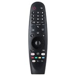 AULCMEET AKB75855501 Remplacement Magic Voice Remote pour LG 60UN7310PUA 65UN8500AUJ 86UN8570AUD OLED65CXPUA 55NANO79UNA 65NANO79UNA 75NANO91ANA 49UN7100PUA 70UN6955ZUC OLED55GXPUA