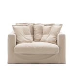 Stopning Til Le Grand Air Love Seat Bomull, Beige